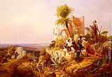 Arabs In A Hilltop Fort